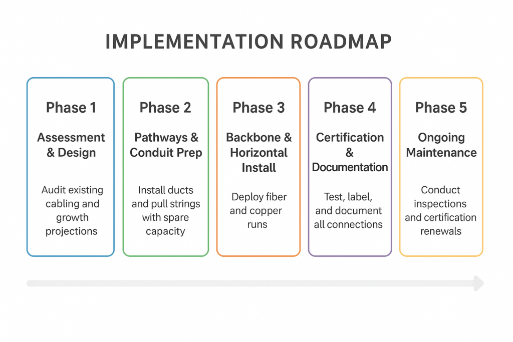 Future Proof Cabling Implementation Roadmap